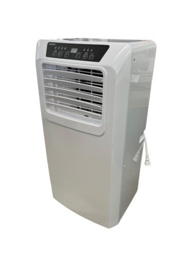 NO.1527 【2022年製】 YAMAZEN 移動式クーラー ー YEC-K221（W） 付属品完揃 中古 生活家電 家電 季節 空調家電