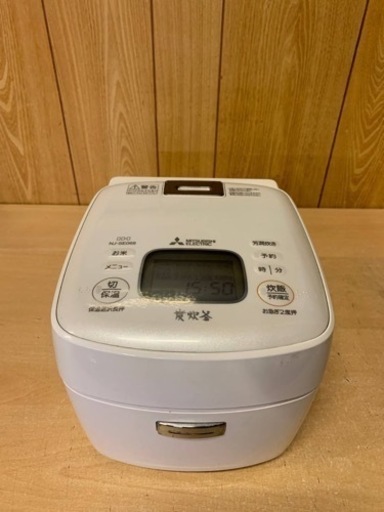 三菱　IH炊飯ジャー NJ-SE068-W