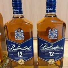 ジョニーウォーカーグリーンラベル。バランタイン12年×２ ジョニーウォーカーグリーンラベル。バランタイン12年×2