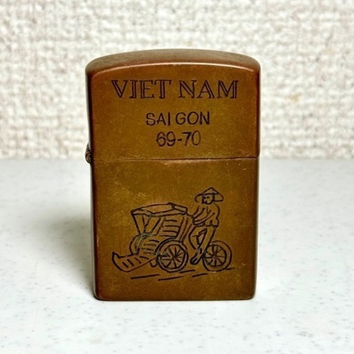 Viet Nam ベトナム ZIPPO ジッポー シクロ SAI GON 人力車