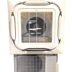 業者シーズオフ特別　　　宮崎県内限定　中古工事価格込み。三菱電機業務用エアコン 天井カセット4方向 5馬力 同時ツイン 三相200V 2013年製 R410A 冷暖 業者シーズオフ特別? 宮崎県内限定 中古工事価格込み。三菱電機