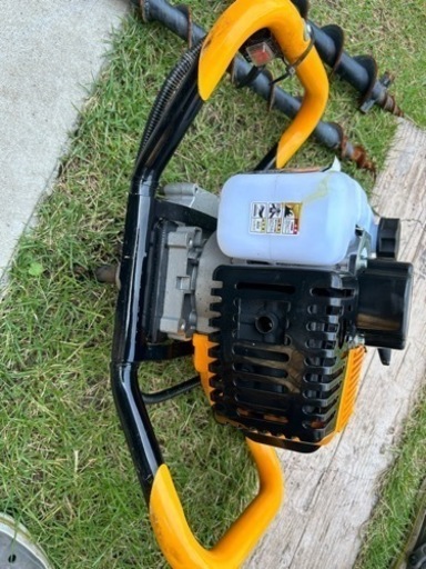 楽天市場】ハイガー 穴掘り機 アースオーガー エンジン式オーガー 52cc
