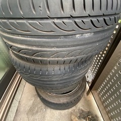 20クラウン純正ホイールタイヤ付き　4本