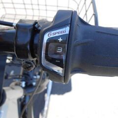 シティサイクル 27インチ 6段変速 ベージュ系 カゴ付き ベル付き stradista 自転車 ストラディスタ 札幌 西野店