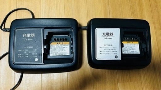 ヤマハ　電動自転車　バッテリー充電器　2個セット　ジャンク