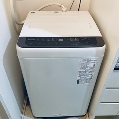 【2021年製／美品】パナソニック 洗濯機  6kg