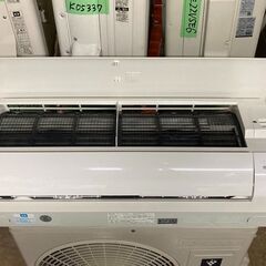 K05362 中古エアコン シャープ 2018年製 主に6畳用 冷房能力 2.2KW /