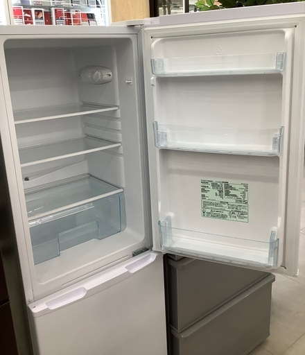 IRIS OHYAMA 2ドア冷蔵庫 AF162-W 2020年製 - 冷蔵庫 