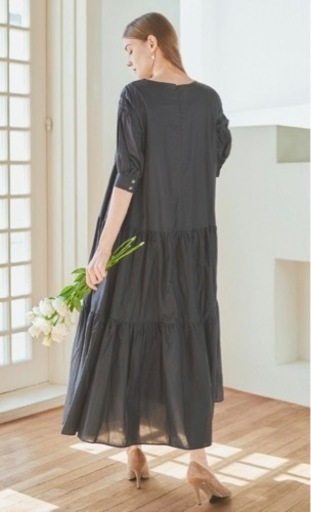 efla ティアードオーガニックコットンワンピース efla エフラ  