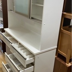 6/23値下げしました！⭐️人気⭐️大川家具 2面レンジボード NO.924