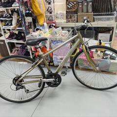 J095★サビ使用感★クロスバイク★opus corso★泥除け無し★3✕7段