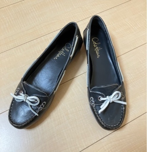 ◆コールハーン◆モカシンレザーシューズ♪２４㎝