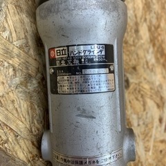 a(6448) 日立 ハンドグラインダー LDU6 日立工機 付属品あり 動作確認済み 電動工具 工具 HITACHI