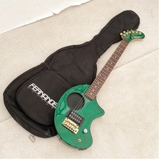 FERNANDES ZO-3 芸達者 MG アンプ内蔵ミニギター 専用ケース付2