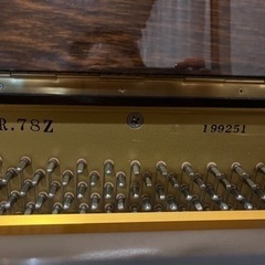 【鳥山楽器】楽器 鍵盤楽器、ピアノ　椅子込み