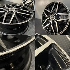 BADX LOXARNY MULTI FORCHETTA TR5 マルチフォルケッタ 16インチ 4本 5.5J4HPCD100+48 ブラポリ 軽自動車 コンパクトカー　(MHZ261)クレジットカード QRコード決済可能