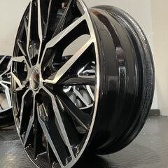 BADX LOXARNY MULTI FORCHETTA TR5 マルチフォルケッタ 16インチ 4本 5.5J4HPCD100+48 ブラポリ 軽自動車 コンパクトカー　(MHZ261)クレジットカード QRコード決済可能