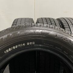 BS BRIDGESTONE BLIZZAK VRX3 185/65R14 14インチ スタッドレス 4本 22年製 バリ溝 ラシーン モビリオ ランサー等　(MTE626) クレジットカード QRコード決済可能
