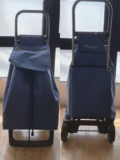 2輪 36L  軽量＆静音！便利な折りたたみショッピングカート  ロルサー  BABYJOY unique