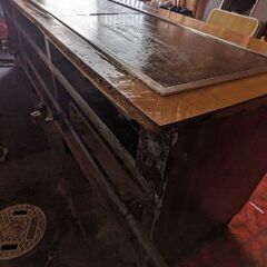 【格安】店舗用カウンター鉄板台