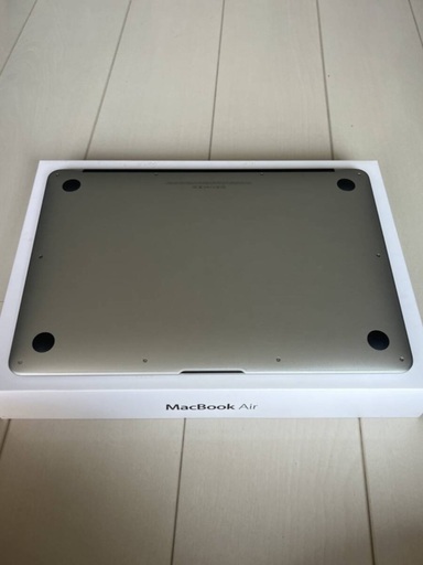 お話し中　Apple マックブック