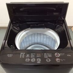 7/25受渡済）JT8955【YAMADA/ヤマダ 4.5㎏洗濯機】美品 2023年製