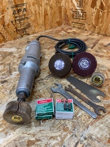 a(6454) 日立工機 ハンドグラインダー LDU4 日立 HITACHI 電動工具 SUPER MILLER 動作確認済み