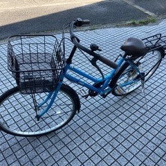 【26インチ自転車】美品❗️6段変速付　リヤタイヤ新品❗️スペアキーあり　若林自転車　膳所店　SALE中❗️