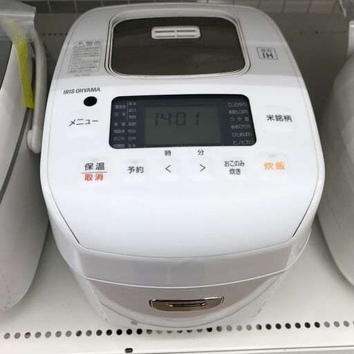 ★ジモティ割あり★  IRISOHYAMA　IH炊飯器  3合炊き　 21年製 動作確認／クリーニング済み KJ5409