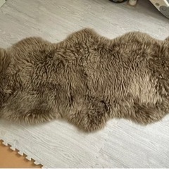 ムートンラグの中古が安い！激安で譲ります・無料であげます｜ジモティー