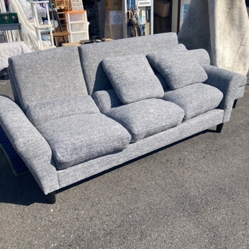 A-699　 3人掛けソファー　オットマン付きです　美品ですよ!!