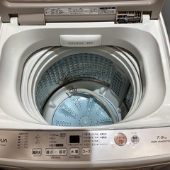 【安心の6ヶ月保証付き！】AQUAの全自動洗濯機です！