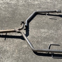 スリーキャッツ GRS184 180系クラウン 110Φオーバル 直管 ストレート マフラー