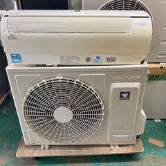 K05364 シャープ 2016年製 中古エアコン 主に18畳用 冷房能力 5.6KW ／