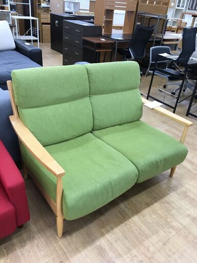 ★ジモティ割あり★ NITORI　　ニトリ ソファ  W128×D76×H88 クリーニング済み SJ6024