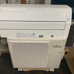 K05365　富士通　2017年製　中古エアコン　主に10畳用　冷房能力　2.8KW ／ 暖房能力　3.6KW