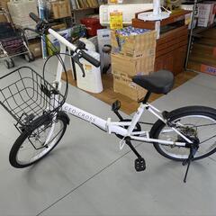J513☆使用感有り☆折りたたみ自転車☆GEO CROSS☆6段変速☆