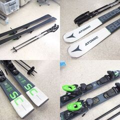 ATOMIC 156cm REDSTER SC カービングスキー M 10 GW(GRIP WALK) 調整ビンディング付き レッドスター ポール付き アトミック 札幌市 屯田店