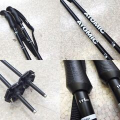 ATOMIC 156cm REDSTER SC カービングスキー M 10 GW(GRIP WALK) 調整ビンディング付き レッドスター ポール付き アトミック 札幌市 屯田店