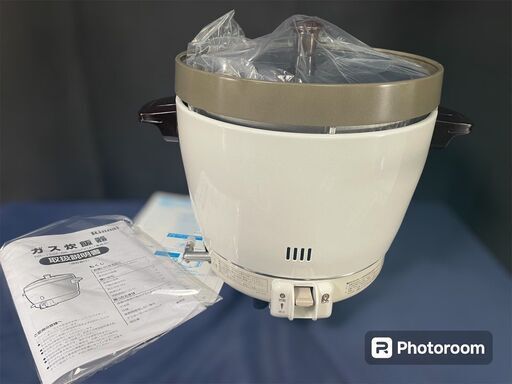 ★未使用・2020年製★リンナイ ガス炊飯器 2升（3.6L）プロパンガス用 RR-20SF2 業務用 内釜フッ素仕様 Rinnai★