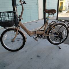 キャプテンスタッグ20インチ折りたたみ式自転車