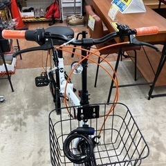 🚲未使用🚲STAIR 20インチ 折り畳み自転車 シマノ6段変速ギア LEDライト 鍵付🚲995