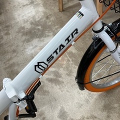 🚲未使用🚲STAIR 20インチ 折り畳み自転車 シマノ6段変速ギア LEDライト 鍵付🚲995