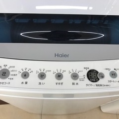 洗濯機（Haier）、4.5kg、2019年