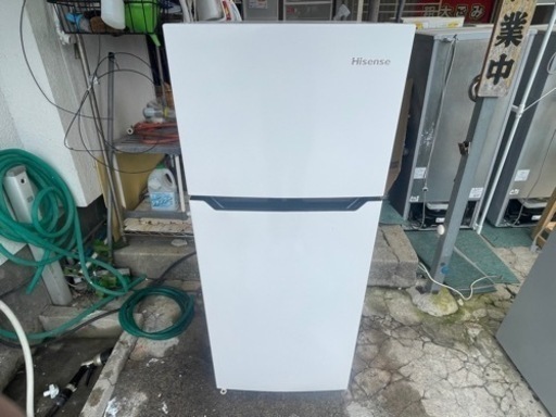 【リサイクルサービス八光】2020年製　ハイセンス 【右開き】120L 2ドアノンフロン冷蔵庫  HR-B1201