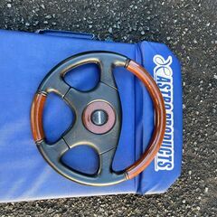 OLDモモ！希少 OlympicⅢオリンピックⅢ36φ[E0]USED小傷少々のみ超美★☆初期型の総革巻きバージョン☆★検)ギブリ4ギブリ3コブラスピード MOMO OLYMPIC3 当時物(?)ハンドル ビンテージ 切れ イタリア製 MOMO