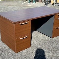 ナイキ 両袖机 役員用家具 幅160 奥80 高さ72cm WDXT-168