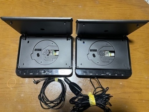 山善 キュリオム ヘッドレストモニター DVDプレーヤー 10.1インチ 車