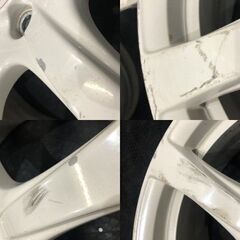 HONDA ホンダ FD2 シビックタイプR 純正ホイール ENKEI製 18インチ 4本 7.5J5HPCD114.3+60 ホワイト　(VHA459) 