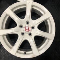 HONDA ホンダ FD2 シビックタイプR 純正ホイール ENKEI製 18インチ 4本 7.5J5HPCD114.3+60 ホワイト　(VHA459) 